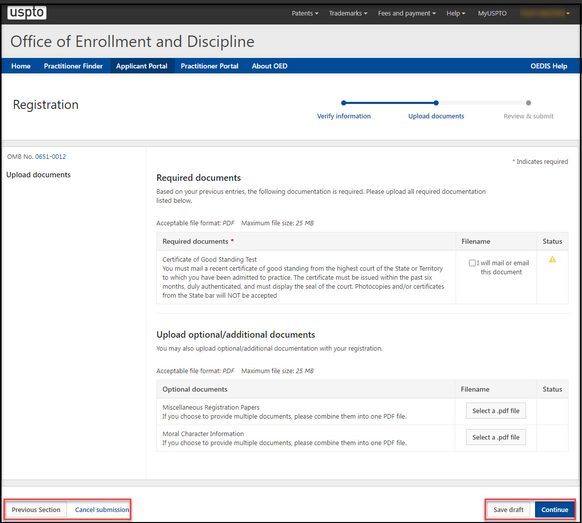 Application Navigation