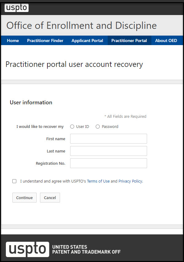User Information