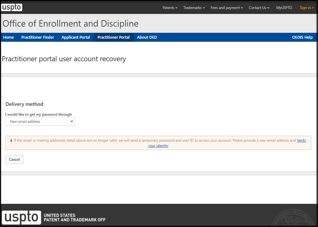 Verify Identity Link